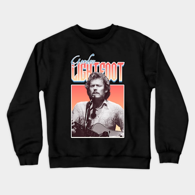 Gordon Lightfoot Crewneck Sweatshirt by Olivia alves